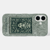 Grüne Frau - Stone Case-Mate iPhone Hülle (Rückseite (Horizontal))