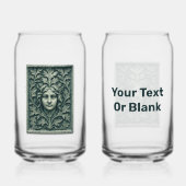 Grüne Frau - Stone Dosenglas (Vorderseite)