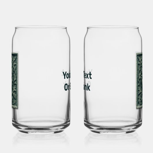 Grüne Frau - Stone Dosenglas (Links)