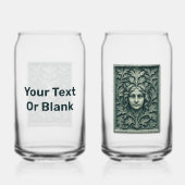 Grüne Frau - Stone Dosenglas (Rückseite)