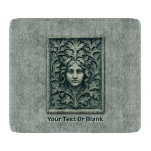 Grüne Frau - Stone Schneidebrett