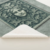 Grüne Frau - Stone Sherpadecke (3/4)