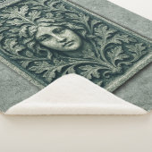 Grüne Frau - Stone Sherpadecke (3/4)