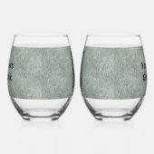 Grüne Frau - Stone Weinglas Ohne Stiel (Rechts)