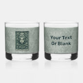 Grüne Frau - Stone Whiskyglas (Vorderseite)