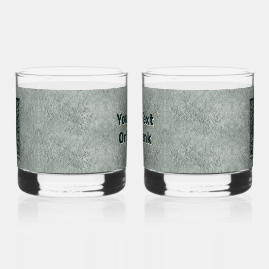 Grüne Frau - Stone Whiskyglas (Links)