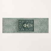 Grüne Frau - Stone Yogamatte (Vorderseite (Horizontal))