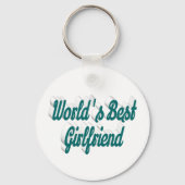 Grüne Freundin Schlüsselanhänger (Vorderseite)