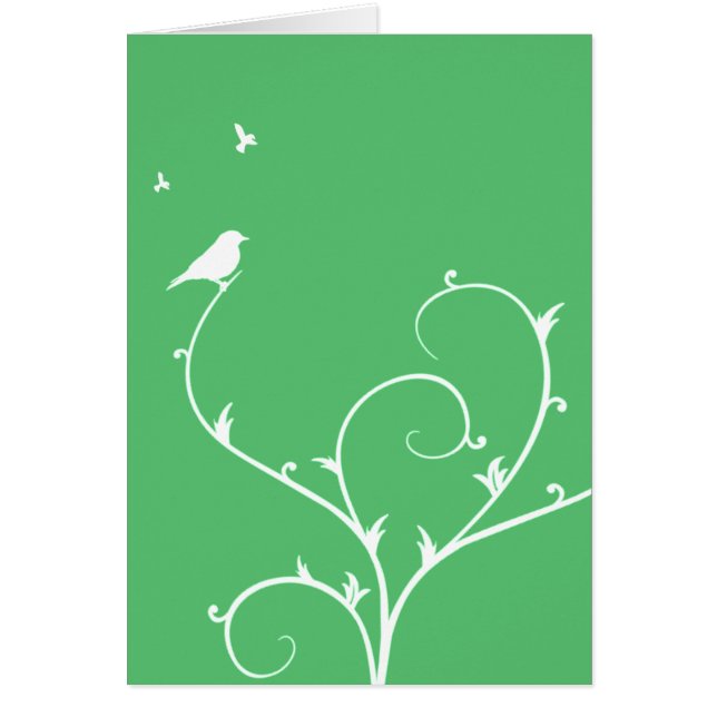 Grüne Friedenskarte (Vorne)