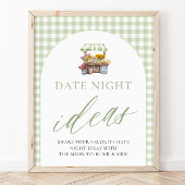 Grüne Frische aus dem Markt Terminabend Ideen unte Poster