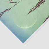 Grüne Fronten Blätter Mondlicht Seidenpapier (Ausschnitt)