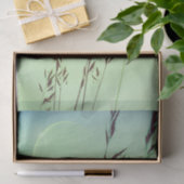 Grüne Fronten Blätter Mondlicht Seidenpapier (Geschenk)