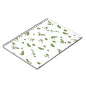 Grüne Frösche Notizblock (Linke Seite)