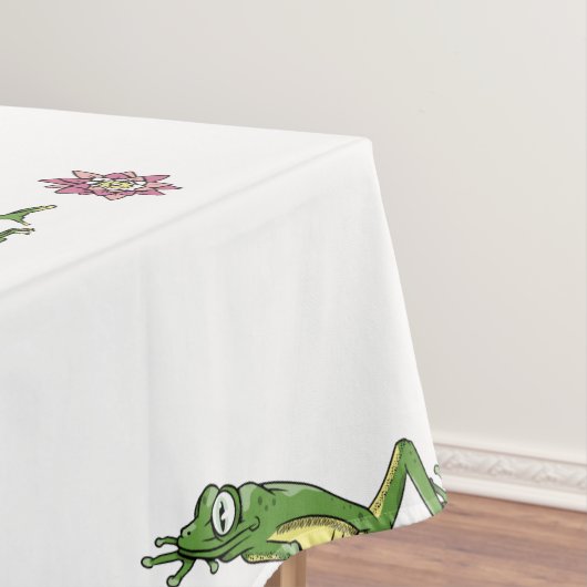 Grüne Frösche Tischdecke (Beispiel)