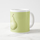 Grüne Frucht Birne Jumbo-Tasse (Vorderseite Rechts)