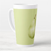 Grüne Frucht Birne Milchtasse (Linke Ecke)