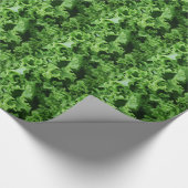 Grüne Frucht von pflanzlichen Lebensmitteln Geschenkpapier (Ecke)