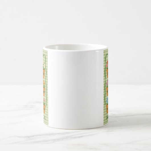 Grüne Früchte des Geistes Kaffeetasse (Mittel)