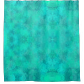 Grüne Frühlingsfarbe Duschvorhang (Vorderseite)