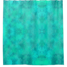 Grüne Frühlingsfarbe Duschvorhang