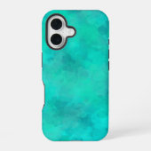 Grüne Frühlingsfarbe iPhone 16 Hülle (Rückseite)