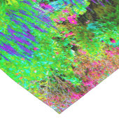 Grüne Frühlingsgärtnerei mit Peongs Kurzer Tischläufer (Ecke)