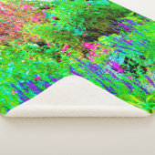 Grüne Frühlingsgärtnerei mit Peongs Sherpadecke (3/4)