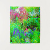 Grüne Frühlingsgärtnerei mit Peongs Wandteppich (Vorderseite)