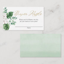 Grüne Frühlingsmüte Goldblütenblätter Tombola