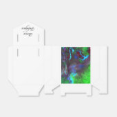 Grüne Fusion Geschenkschachtel (Ungefaltet)