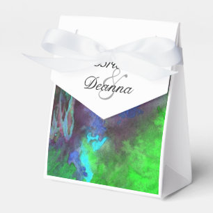 Grüne Fusion Geschenkschachtel