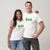 Grüne Gans T-Shirt (Unisex)