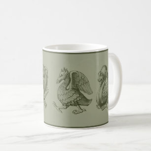 Grüne Gargoyles-Kaffeetasse Kaffeetasse