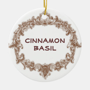 Grüne Garten-Markierung Keramikornament