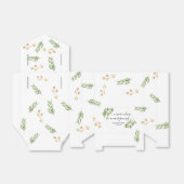 Grüne Gastgeschenk Hochzeit Geschenk Tag botanisch Geschenkschachtel (Ungefaltet)