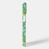 grüne, gelbe und blaue Lüster Case-Mate iPhone Hülle (Rückseite / Rechts)