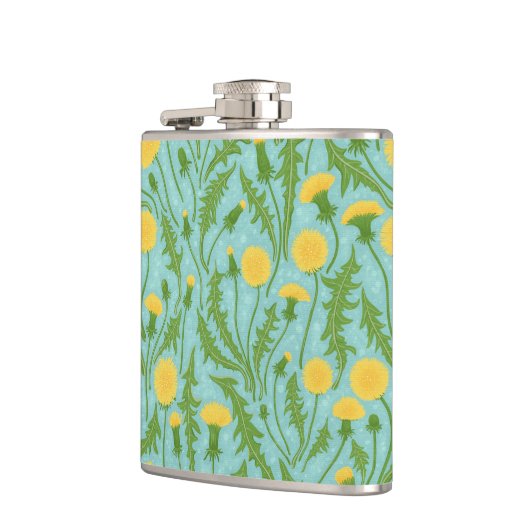 grüne, gelbe und blaue Lüster Flachmann (Links)