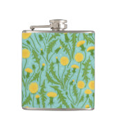 grüne, gelbe und blaue Lüster Flachmann (Vorderseite)