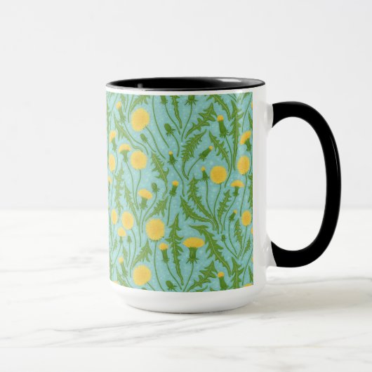 grüne, gelbe und blaue Lüster Tasse (Rechts)