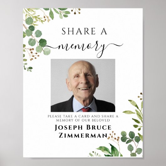 Grüne gemeinsam ein Gedächtnistraining-Foto Poster (Vorne)