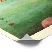 Grüne Gemüse Plump Cucumber, reichlich Ernte! Poster (Ecke)