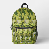 Grüne Gemüse Veggies Bedruckter Rucksack (Vorderseite)