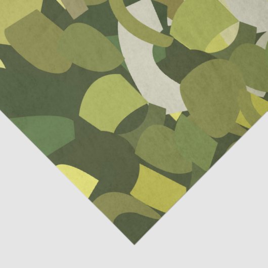 Grüne Gemüse Veggies Seidenpapier (Detail)