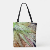 Grüne Gemüsetasche Tasche (Rückseite)