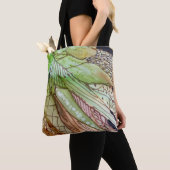 Grüne Gemüsetasche Tasche (Von Nahem)