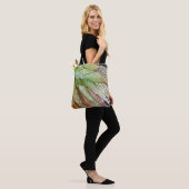 Grüne Gemüsetasche Tasche (Am Model)