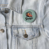 Grüne Georgia Golf Co Range Bucket Button (Beispiel)