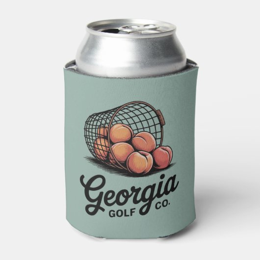 Grüne Georgia Golf Co Range Bucket Dosenkühler (Kanne Vorderseite)