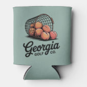 Grüne Georgia Golf Co Range Bucket Dosenkühler (Vorderseite)