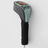 Grüne Georgia Golf Co Range Bucket Headcover (angewinkelt)